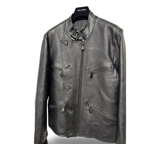 NWT ALEXANDER WANG Calfskin Jacket LEATHER $1595 - Picture 1 of 16